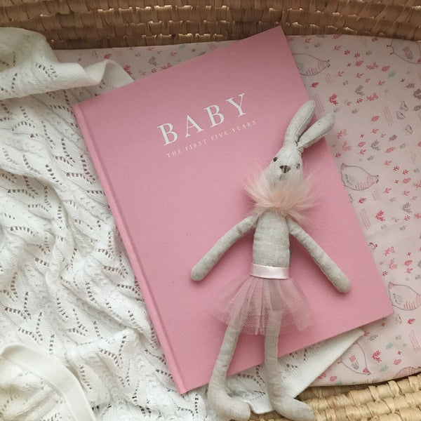 Baby Journal. Birth to Five Years. Pink
