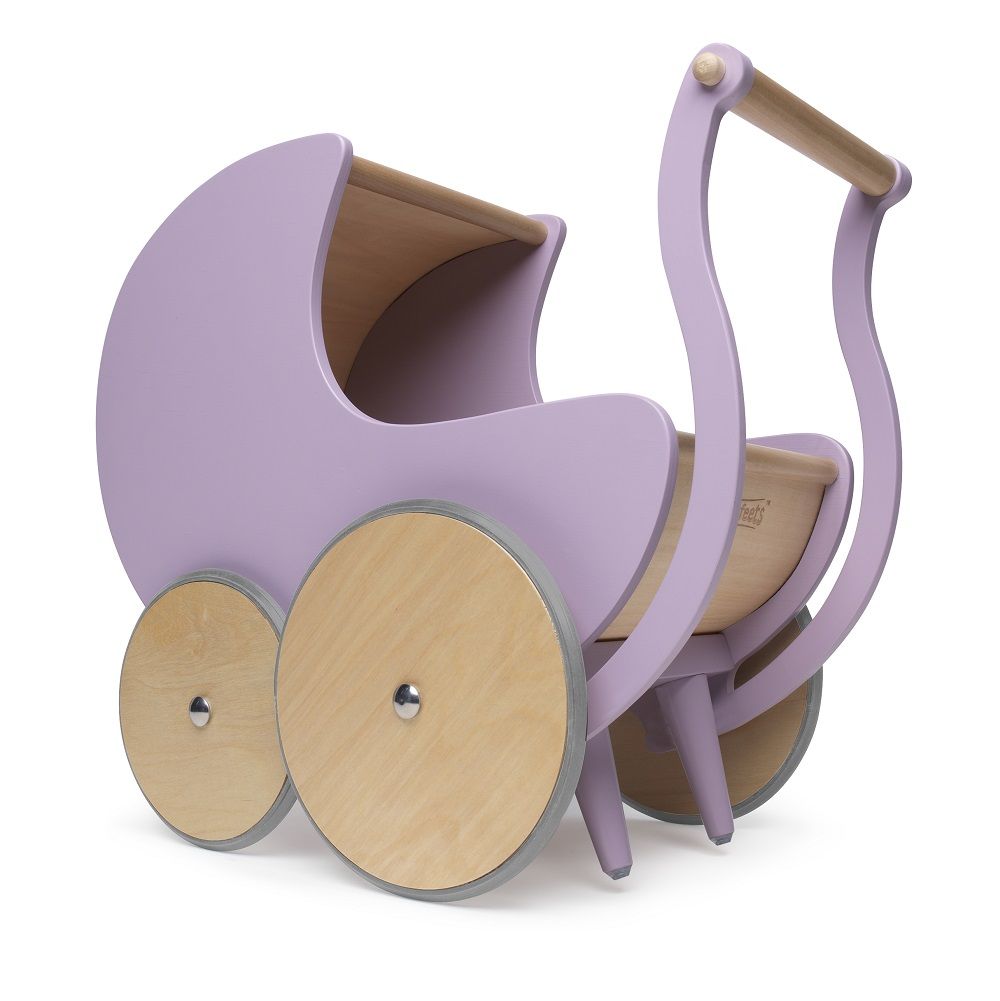 Wooden Pram Walker. Lavender Childhood Co