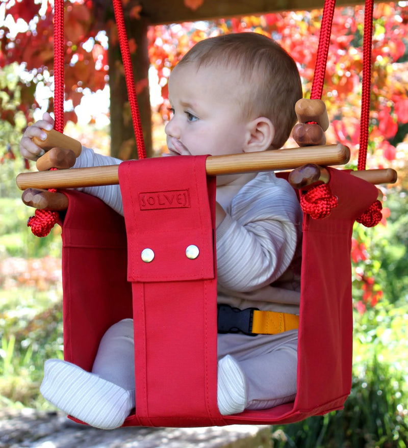 Baby + Toddler Swing. Pohutakawa Red